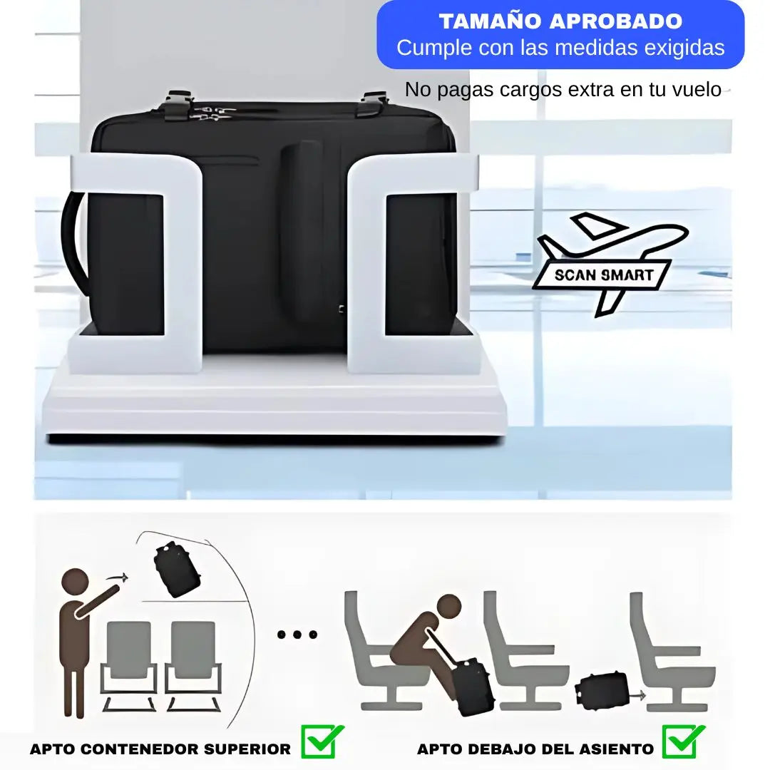 GoBag PRO - Bolso Morral de Viaje Multiuso