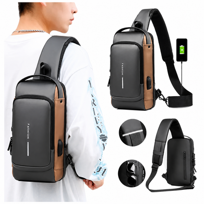 Super Combo Bolso Antirrobo con sistema de clave + JBL charge 5 + Obsequio De Reloj inteligente T500🎁