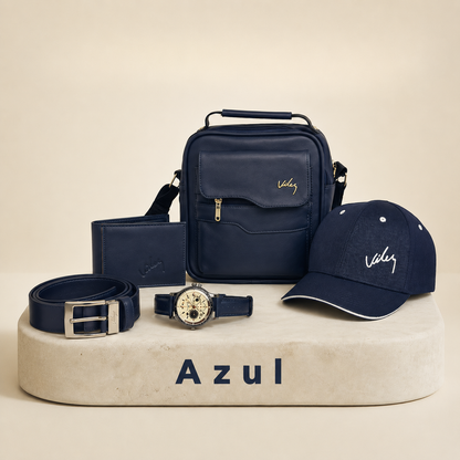 Kit Regalo para Papá – Carriel+Reloj+Billetera+Correa+Gorra
