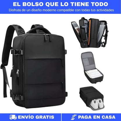 GoBag PRO - Bolso Morral de Viaje Multiuso
